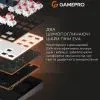 Клавіатура GamePro Genesis Metallic MK110B Outemu Red Switch USB UA Black (MK110B) зображення 10
