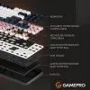 Клавіатура GamePro Genesis Metallic MK110B Outemu Red Switch USB UA Black (MK110B) зображення 12
