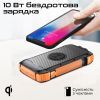 Батарея універсальна Promate 20000mAh PD/20W, QC/3/0, Solar, QI, IP65 (solartank-20pdqi.black) зображення 8