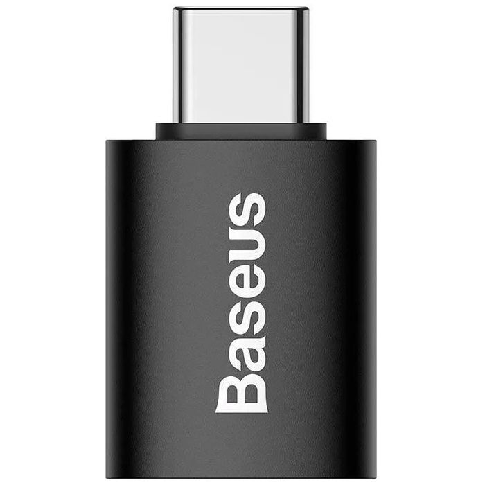 Перехідник OTG USB 3.1 AF to USB-C black Baseus (ZJJQ000001) зображення 2