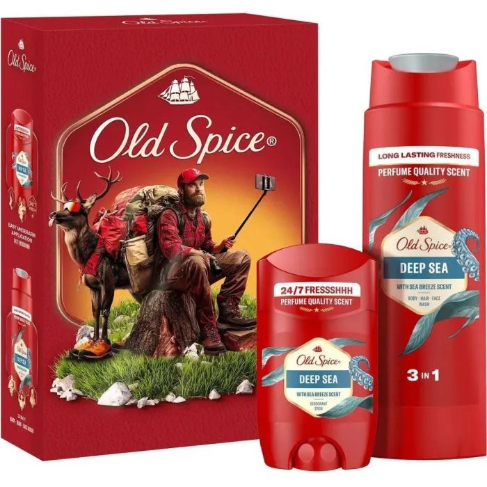 Набор косметики Old Spice Outdoor Explorer Deep Sea (8006530006149)