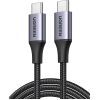 Дата кабель USB-C to USB-C 2.0m 240W space gray Ugreen (90440)