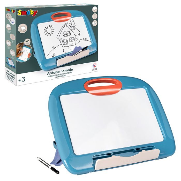 Мольберт Smoby дошка для малювання 27х43х31 см Синя (410713) изображение 3