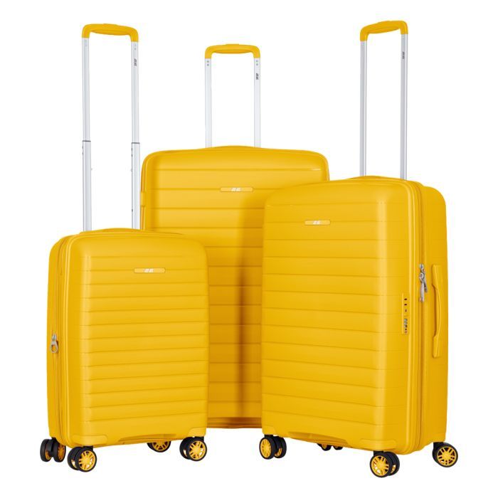 Набір валіз 2E Aero (L+M+S), сіро-коричневі (2E-SPP-AERO-SET3-TP)