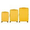 Набір валіз 2E Aero (L+M+S), бурштиново-жовті (2E-SPP-AERO-SET3-AY) зображення 4