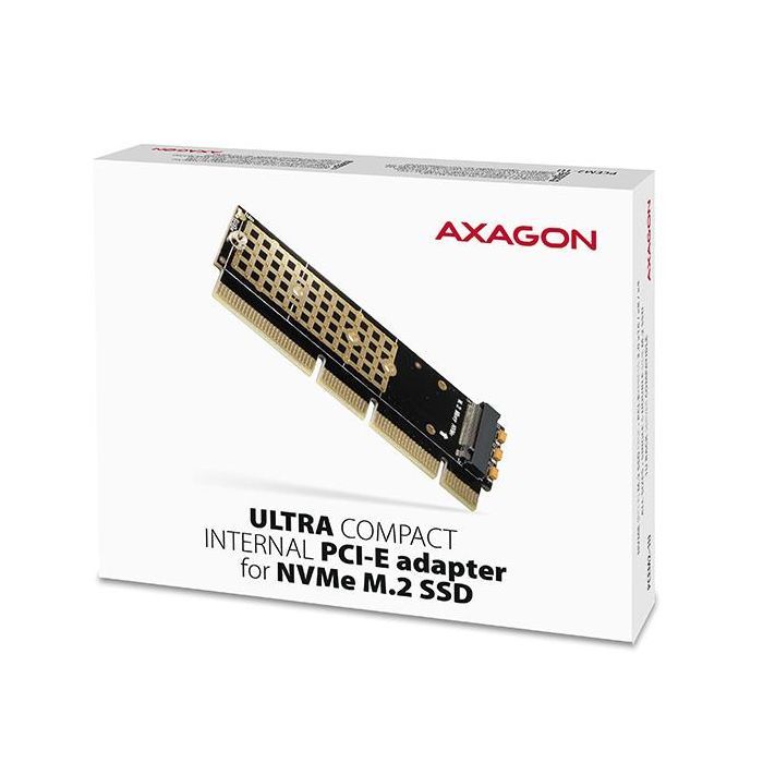 Контроллер AXAGON PCIe to NVMe M.2 for x16, x8, and x4 slots (PCEM2-1U) изображение 4