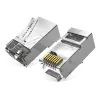 Конектор RJ45 FTP Cat.6 Modular 10 шт. Vention (IDFR0-10)