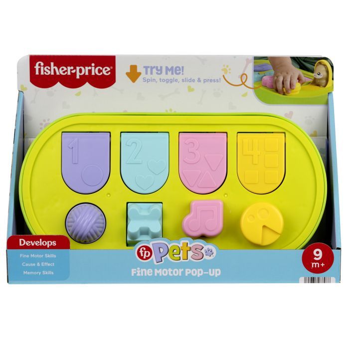Развивающая игрушка Fisher-Price Прятки со зверьками (JDL66) изображение 4