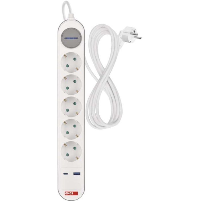 Мережевий подовжувач EMOS P1523FC зображення 2