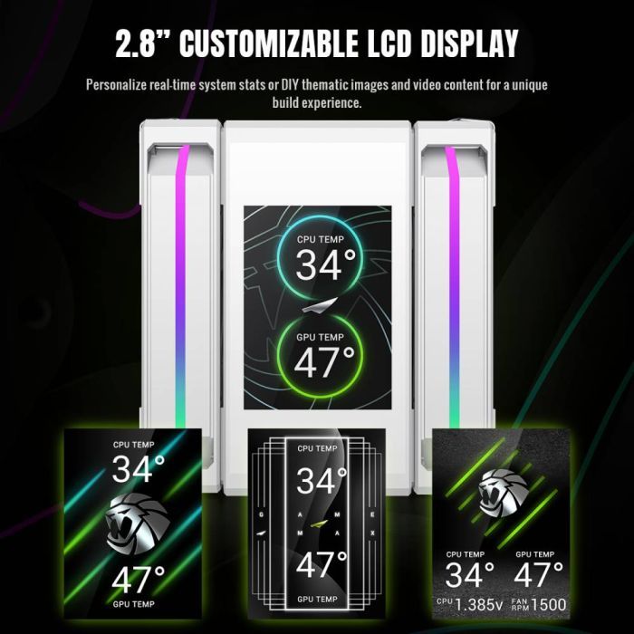 Кулер для процессора Gamemax SIGMA 620 WH изображение 3