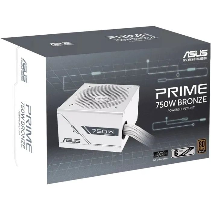 Блок питания ASUS 750W PRIME-750B-WHITE (90YE00Y3-B0NA00) изображение 11