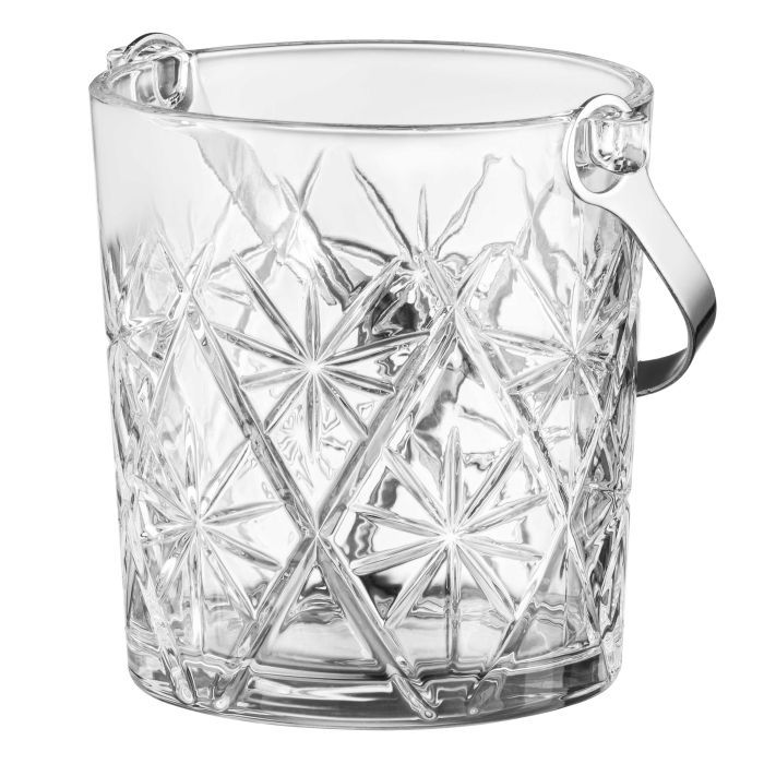 Відро для льоду Ardesto Alba 980мл, скло, прозорий (AR5044) зображення 5