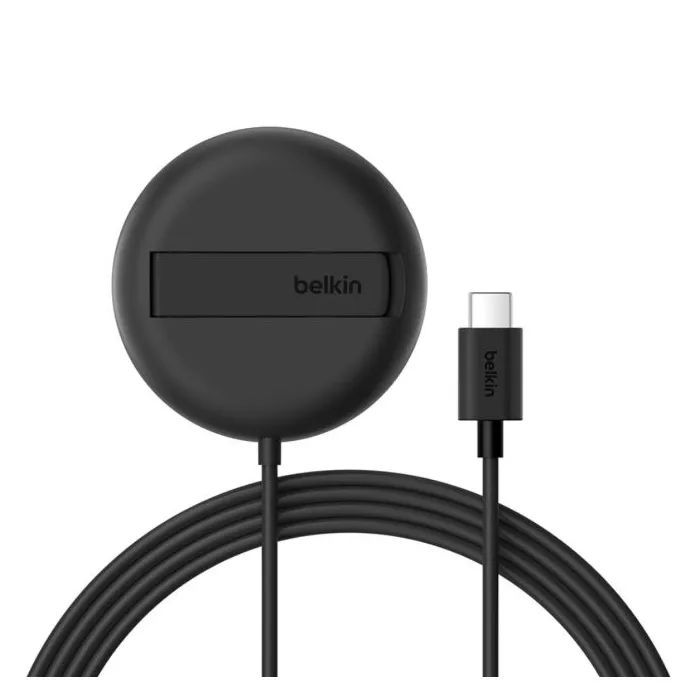 Зарядное устройство Belkin UltraCharge Magnetic Kickstand 15В black (WIA011HQBK)