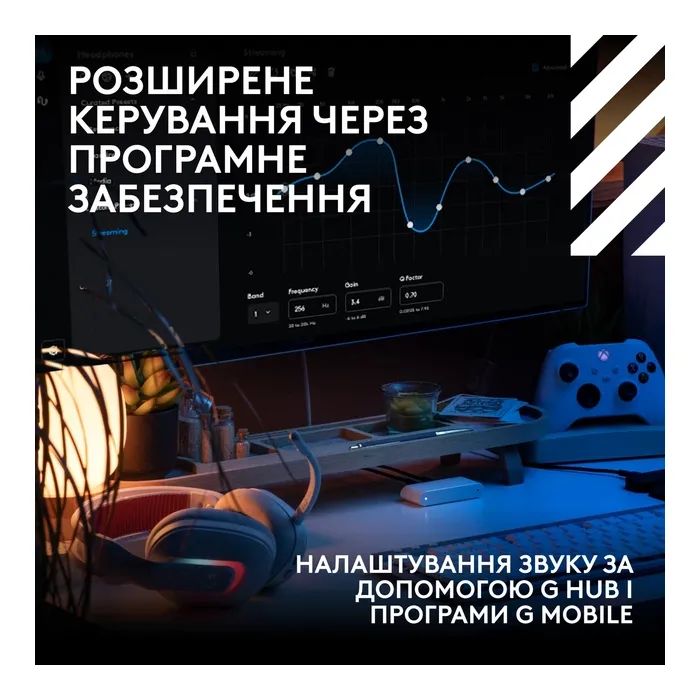 Наушники Logitech G ASTRO A20 X Lightspeed Black (939-002247) изображение 10