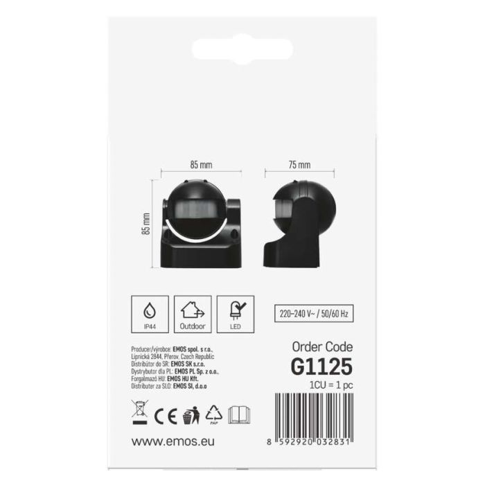 Датчик движения EMOS G1125 изображение 8