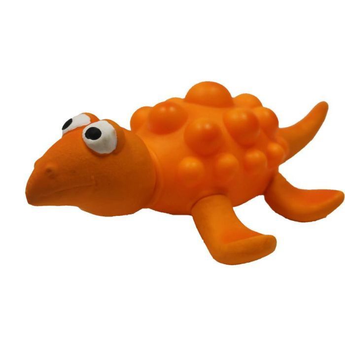 Игрушка для собак MISOKO&CO Динозавр 21 см оранжевая (BEITJ00614P)