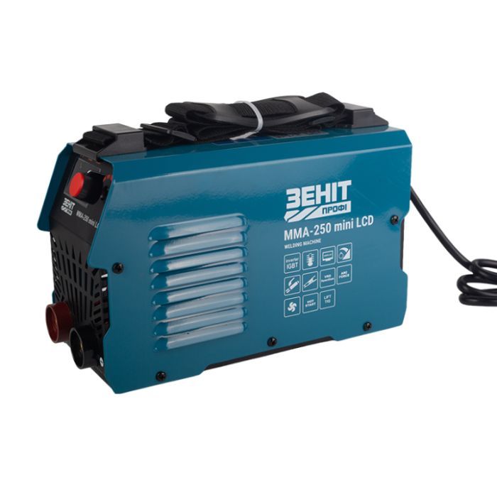 Зварювальний апарат Зеніт Профі MMA-250 mini LCD (854599) зображення 4