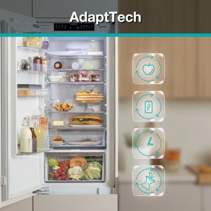 Холодильник Gorenje NRKI519D61WF зображення 9