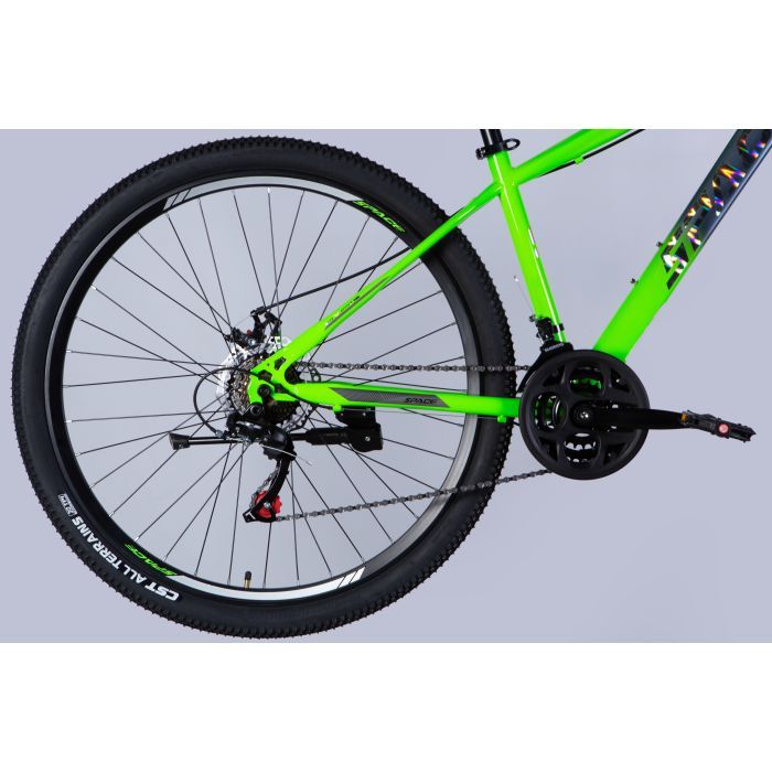 Велосипед Space 29" MARS DD FR рама-16" ST 2026 зелено-сріблястий (OPS-SP-29-152) зображення 5