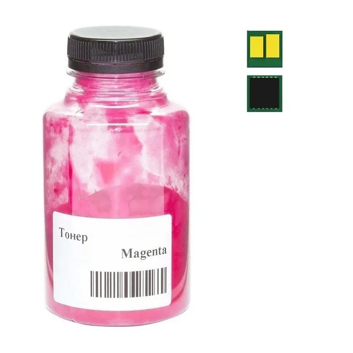 Тонер Canon MF752Cdw/MF754Cdw/LBP673Cdw, 069 50г 1.9K Magenta chip АНК (50000445)