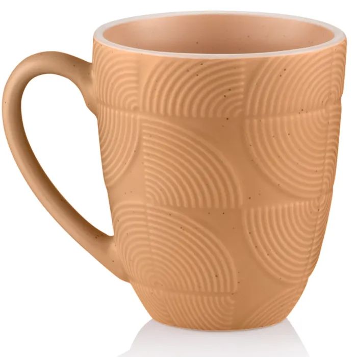Чашка Ardesto Dafne, 380мл, кераміка, коричневий (AR3068B) зображення 2