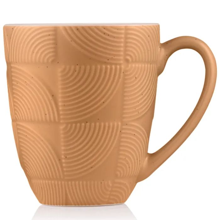 Чашка Ardesto Dafne, 380мл, кераміка, коричневий (AR3068B) зображення 3