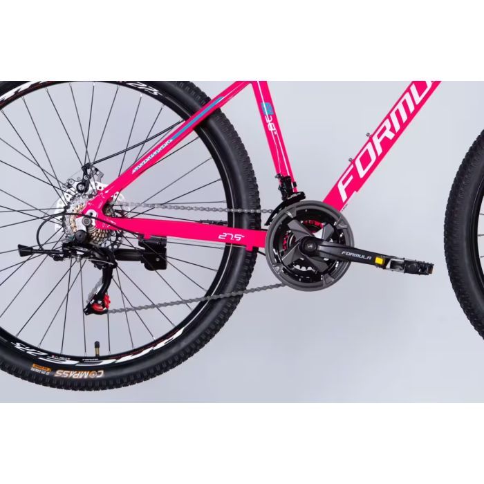 Велосипед Formula 27.5" MOTION DD рама-18" AL 2026 рожевий з білим (OPS-FR-27.5-304) зображення 5
