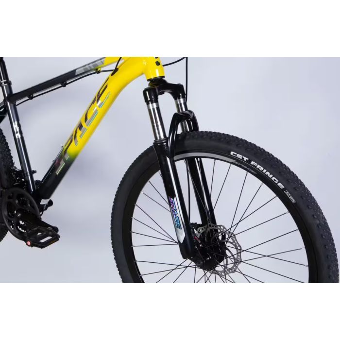 Велосипед Space 27.5" PHAETON DD FR рама-17" AL 2026 сіро-жовтий (OPS-SP-27.5-084) зображення 4