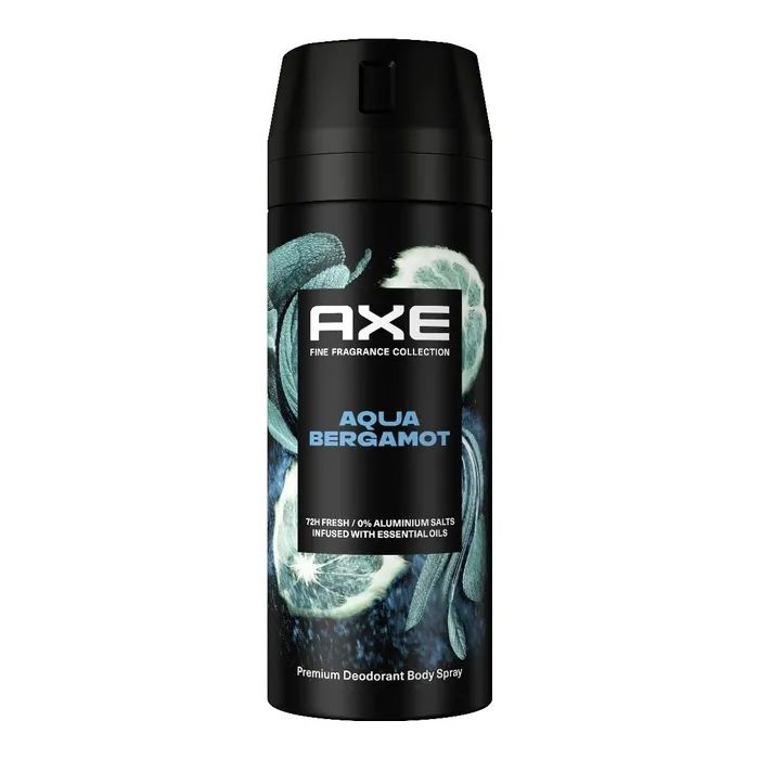 Дезодорант AXE Fine Fragrance Aqua Bergamot 150 мл (8720181808715)