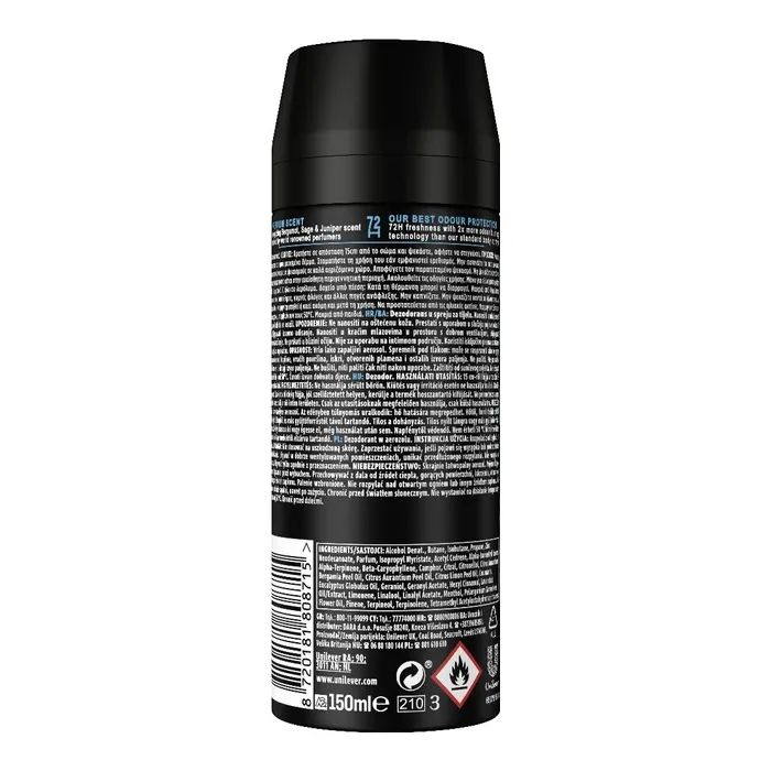 Дезодорант AXE Fine Fragrance Aqua Bergamot 150 мл (8720181808715) изображение 2