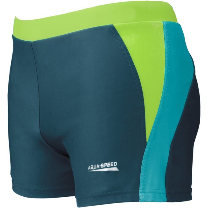 Плавки Aqua Speed Dario 346-138 чорний, флуоресцентний жовтий 2XL (5908217662484)