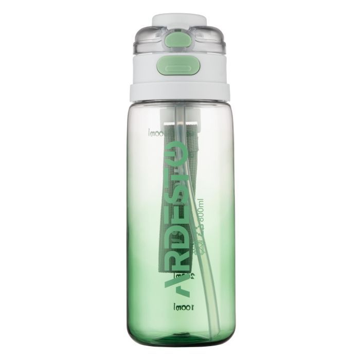 Бутылка для воды Ardesto Gym 800мл, пластик, блакитний (AR2280GB)