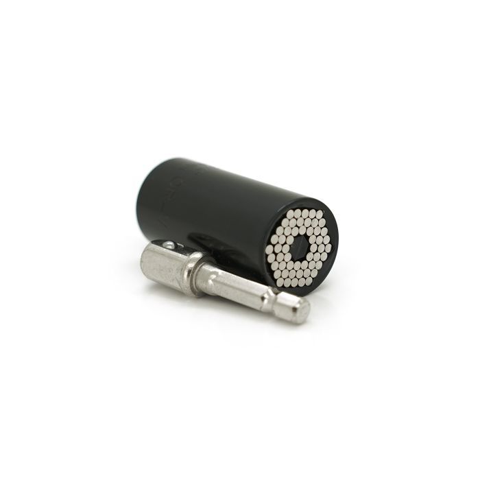 Торцевая головка Voltronic универсальная для шуруповерта 7-19 mm (25*52) 3/4 Black (YT-UnScTBK)