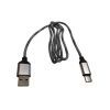 Дата кабель USB 2.0 AM to USB-C 1.0m 2.4A gray XoKo (XK-CTC-005-GR) изображение 2