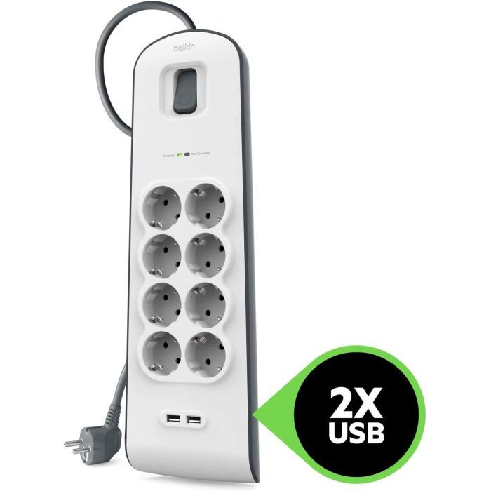 Сетевой фильтр питания Belkin BSV804VF2M-V2 изображение 3
