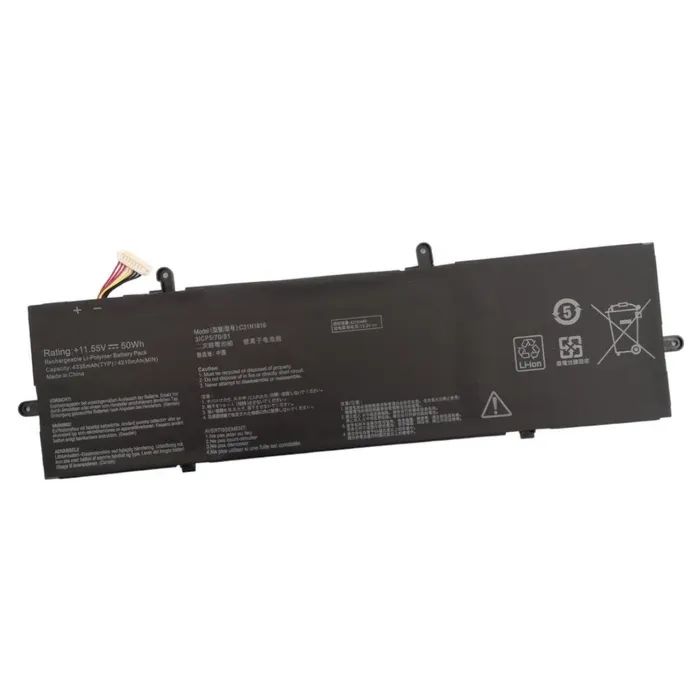 Аккумулятор для ноутбука ASUS ZenBook UX362 C31N1816, 4335mAh (50Wh), 3cell, 11.55V, Li-Pol (A71211)