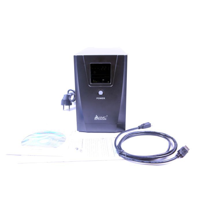 Источник бесперебойного питания SVC VP-1250-LCD 1250VA (VP-1250-LCD) изображение 2