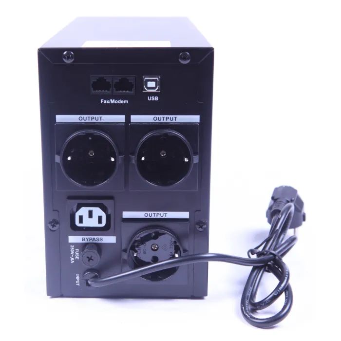 Источник бесперебойного питания SVC VP-1250-LCD 1250VA (VP-1250-LCD) изображение 3
