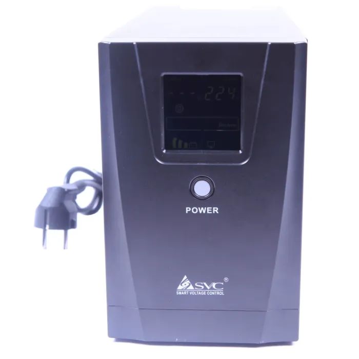 Источник бесперебойного питания SVC VP-1250-LCD 1250VA (VP-1250-LCD) изображение 4