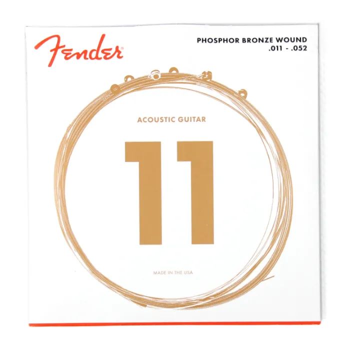 Струны для гитары Fender 60CL Phosphor Bronze Acoustic Strings 11-52 (A009854)