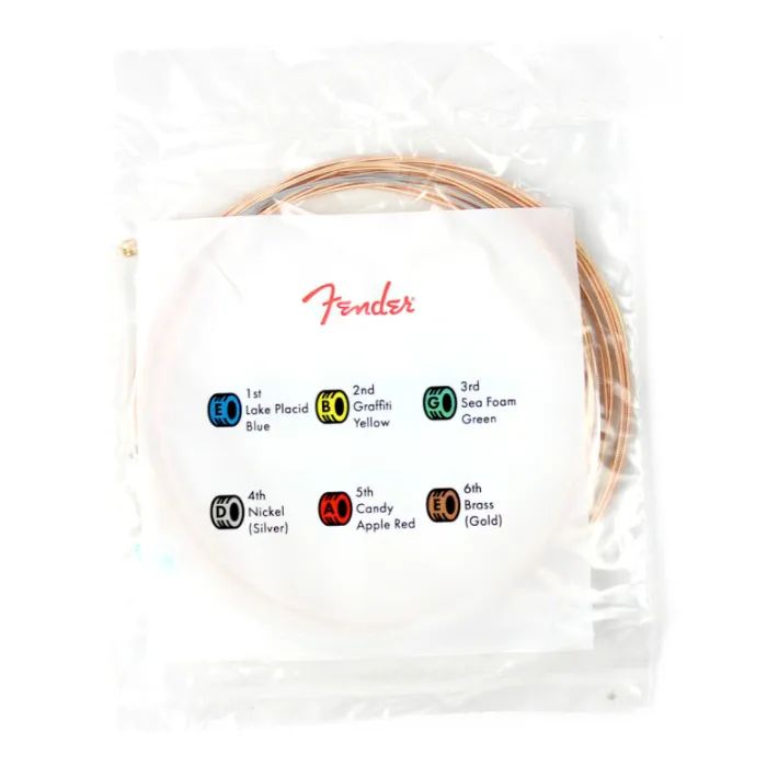 Струны для гитары Fender 60CL Phosphor Bronze Acoustic Strings 11-52 (A009854) изображение 3