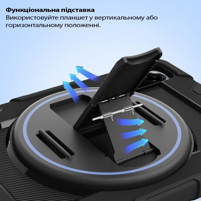 Чехол для планшета BeCover Horizontal Handle Xiaomi Pad 8 / 8 Pro 11.2" Black (715505) изображение 4