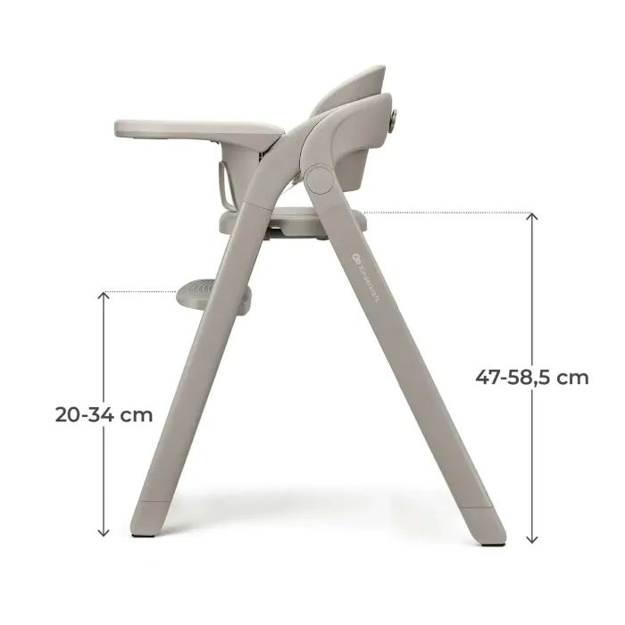 Стілець для годування Kinderkraft Tino Beige (5902533929771) зображення 10