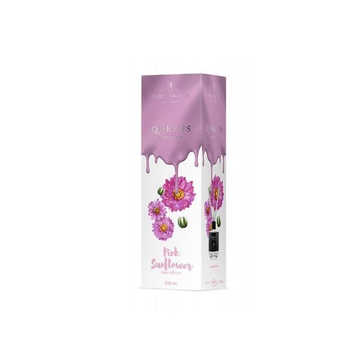 Аромадиффузор Tasotti Car & Home Queens White Pink Sunflower 100 мл (100251)