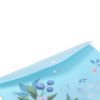 Папка - конверт Buromax А4 на кнопці, BLUEBERRY ARABESKI, напівпрозора,аквамарин (BM.3943-52) зображення 3