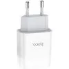 Зарядное устройство HOCO C73A 2xUSB 12W white (6931474712912) изображение 3