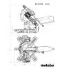 Торцовочная пила Metabo KS 216M, 1100W, диск 216мм (610216000) изображение 11