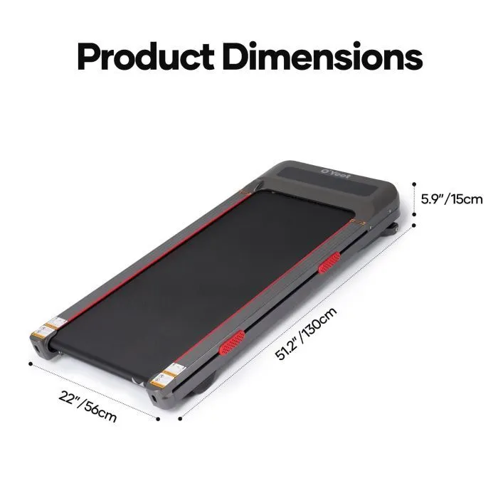 Беговая дорожка Oyeet Walking Pad Treadmill TM-YT103 з авторегулюванням нахилу (TM-YT103) изображение 10
