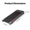 Беговая дорожка Oyeet Walking Pad Treadmill TM-YT103 з авторегулюванням нахилу (TM-YT103) изображение 10