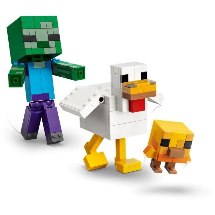 Конструктор LEGO Minecraft Куриный Жокей (21582) изображение 3